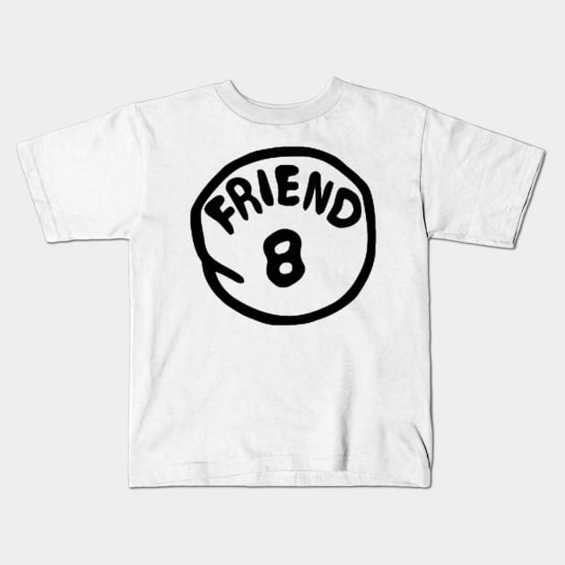 friend Kids T-Shirt by JAFARSODIK